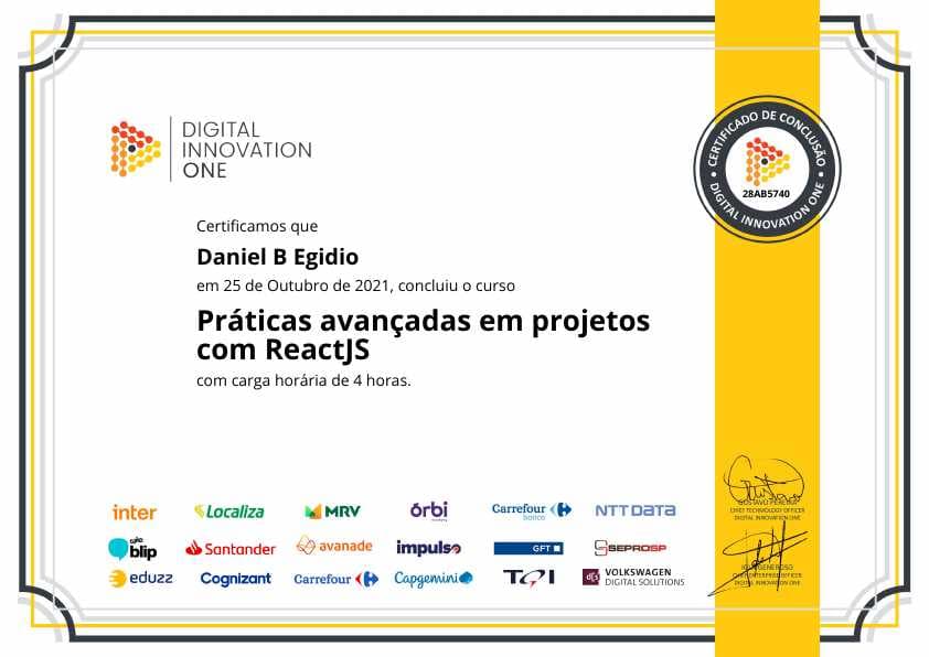 Práticas avançadas em projetos com ReactJS