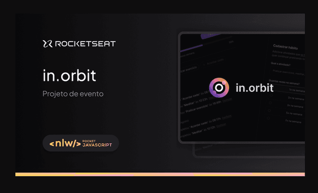 Thumbnail do projeto In Orbit📅